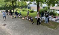 Deckenflohmarkt am Schulfest