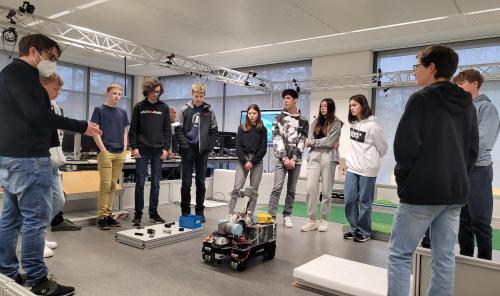 Exkursion der JIA zur FH 23.11.22
