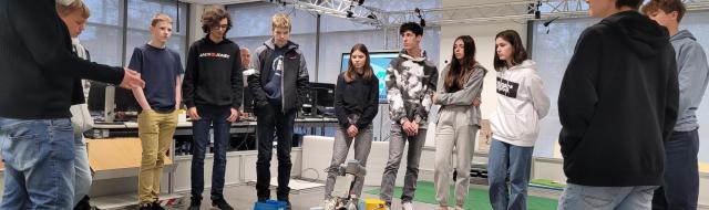 Exkursion der JIA zur FH 23.11.22