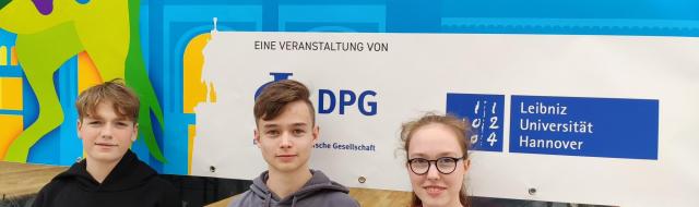 Schülerwettbewerb „Exciting physics“ in Hannover 2024