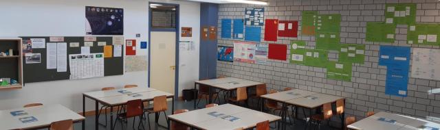Mathematik-Klassenraum